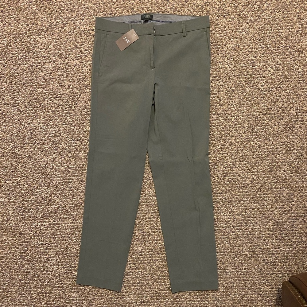 💼👠NWT J.JILL Wearever Collection Redefined Woven CARAWAY Trousers Sz 4 $99💼👠